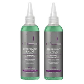 Design Essential Peppermint & Aloe Therapeutics Soothing Scalp Tonic, 4oz (2pack)