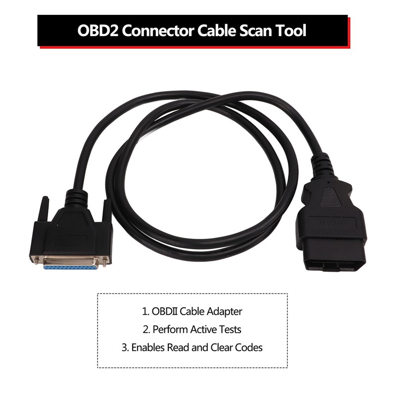 OBDII OBD2 CAN Main Cable Diagnostic Cord EAC0093L01A Replacement for