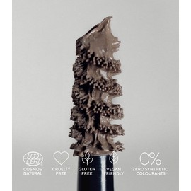 MÁDARA Organic Skincare Grow & Fix Tinted Eyebrow Gel - #3 Frosty Taupe, 4.25 ml - Tones Brows with Natural Mineral Pigments, Gives Volume and Hold