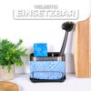 Vileda Stainless Steel Sink Organiser with Sponge Holder - Practical