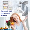 Set of Hinges for Fridge Door Handle for Liebherr 9590178