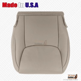 US Auto Nation 832-790-4949 2008 2009 2010 For Toyota Sienna Driver Bottom Genuine Leather Seat Cover Tan