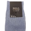 Gunze pl0121 POLO Socks, Men's 318, Moku Beige, 9.8 -