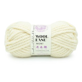 Lion Brand Yarn, Acrylic, Cream, One Size
