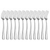 Dessert Forks,Stainless Steel Cutlery Dessert Fork Set, Pack of 12