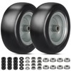 2 PCS 11x4.00-5" Lawn Mower Tires Flat Free,3/4" 5/8" 1/2"