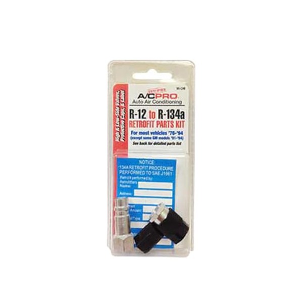 InterDynamics Certified A/C Pro Car Air Conditioner Adapter Kit,Complete AC