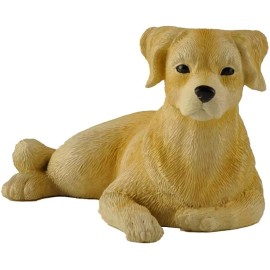 Veronese 4" Miniature Yellow Labrador Dog Figurine - Yellow Lab Gifts, Yellow Lab