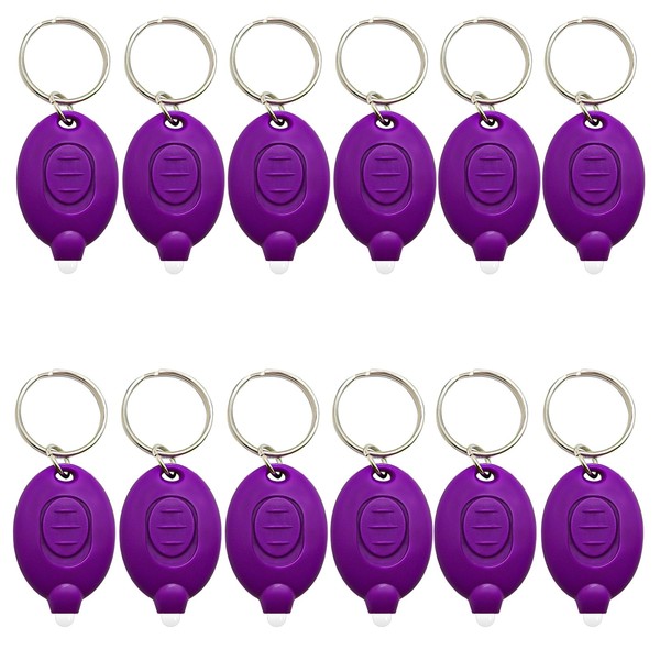 klumuke Mini UV Keychain Flashlight, LED Black Light Flashlight, Portable