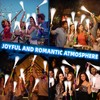 SHQDD 28 PCS Fiber Optic Wands with 3 Light Modes,