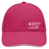huuraa Baseballcappy Werne verliebt Geschenk Unisex Kappe Pink/White Werne Mitbringsel