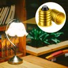 Honoson 15 Pieces E14 to E12 Adapter Converter Lamp Adapter