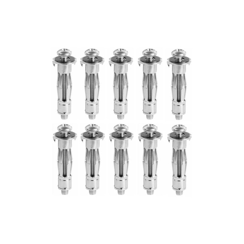 10 x fiXte Metal Heavy Duty Plasterboard Cavity Wall Anchor
