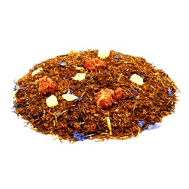 Rooibo Tea Strawberry Rhubarb from South Africa with Strawberry Rhubarb Flavour, Fruity, Mild, Sweet, Freshly Bottled