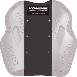 Komine SK-814 Motorcycle Chest Armor Adapter, Black