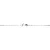 Kooljewelry 14k White Gold Diamond-cut Cable Chain Necklace (1 mm,