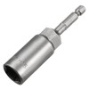Sourcingmap 1/4" Quick-Change Hex Shank 15mm Nut Setter Driver Drill