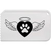 Azeeda 'Paw Print Angel Heart' Plastic Ice Scraper (IC00041378)