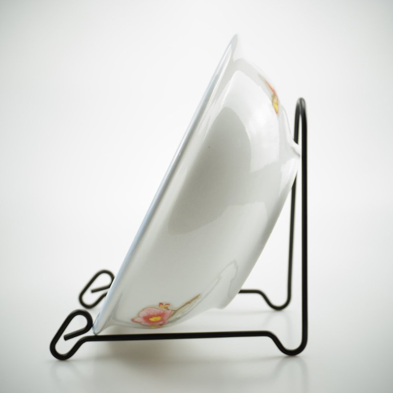 Tincogo (2 pack Display Stand Easel Iron Bowl Stands for