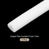 Rebower 4pcs Pipe Insulation Foam Tube 10x20mm 3ft Heat Preservation