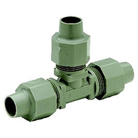 WATTS BRASS & TUBULAR QBT322N 1/2x3/8x3/8 CTS Tee