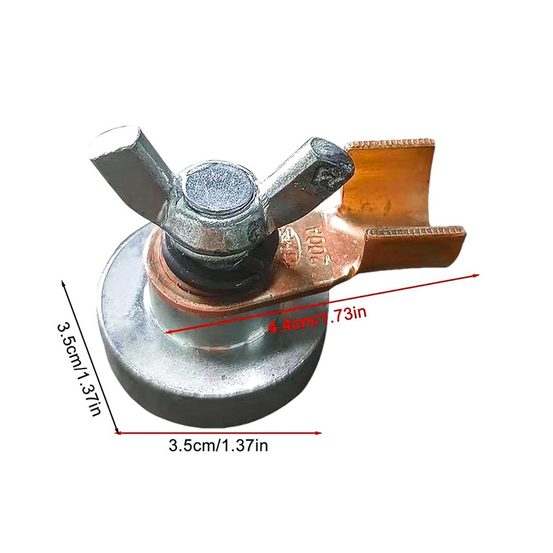 Gorise Magnetic Welding Support Clamp Welding Ground Clamp Grounding Magnet