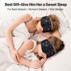 Ice Silk Sleep Mask, Sleeping Eye Mask for Luxury Sleep