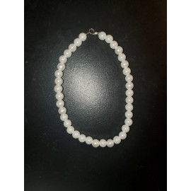 Handmade 11" Faux Pearl Dog Puppy or Cat Collar Necklace *NEW*