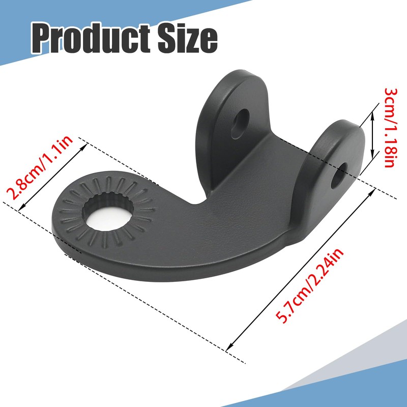 Hoypeyfiy Aluminium Forge Hitch 12mm, Replacement for Both 9 5