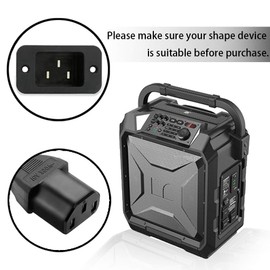 Blacell Power Cord Cable for Monster Rockin Roller 2 3 RR2 RR3 Bluetooth Speaker