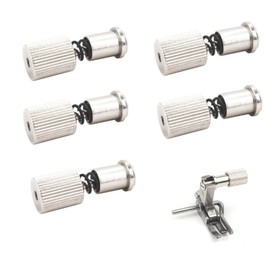 5 Pcs Presser Foot Screws Sewing Machine Spring Clamp Universal Presser Foot Clamp Change Presser Foot Accessory for Quick Change Household Sewing Machine Presser Foot