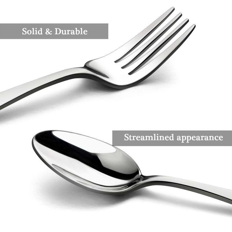 HaWare Silverware Set for 12, 60-Piece Heavy Duty Stainless Steel