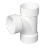 Schedule 40 DWV Sanitary Tee, PVC, 4-In.