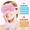 Cooling Eye Mask and Sleep Mask for Girl Woman 2