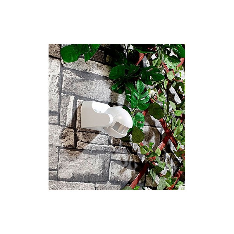 revolt Outdoor Motion Detector: Vertical Pivoting 180° PIR Motion Detector,