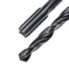 sourcing map Tap and Drill Bit Set, 1pcs M12 x