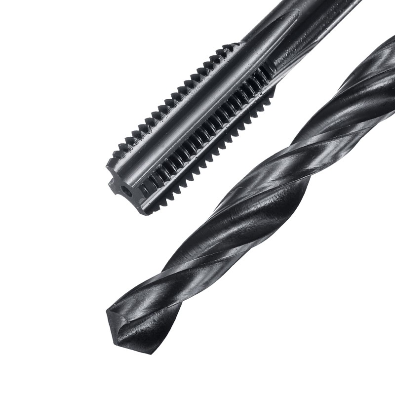 sourcing map Tap and Drill Bit Set, 1pcs M12 x