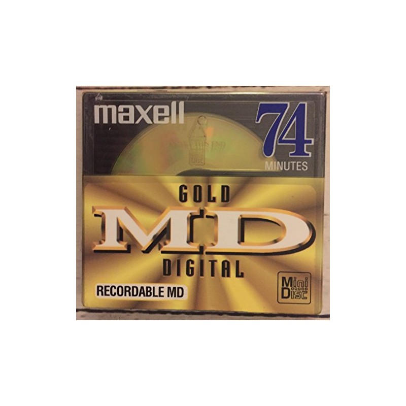 Maxell Md Gold 74 Recordable Mini Disc
