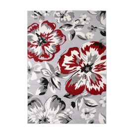 Rugshop Area Rug Modern Floral Design Carpet for Living Room Guest Room Rug 8x10