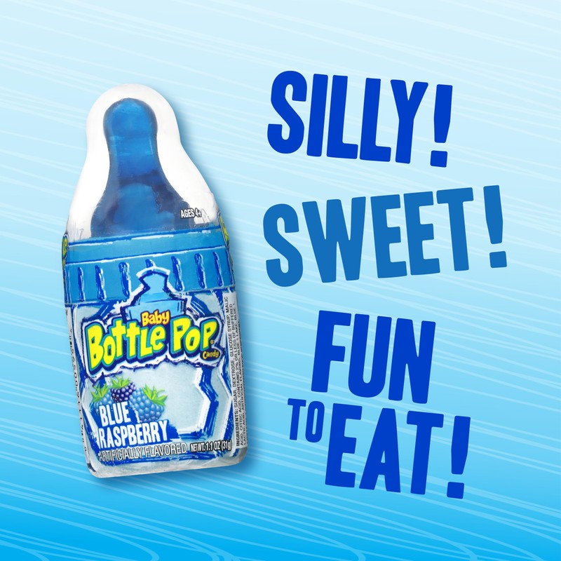 Baby Bottle Pop Candy Lollipops Variety Party Pack - 10