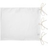 Light (Lite) Golf Course Supplies Nylon Solid Square Flag White