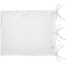 Light (Lite) Golf Course Supplies Nylon Solid Square Flag White M122 White