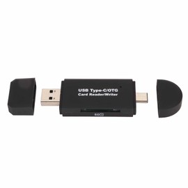 USB C Memory Card Reader Professional Plug and Play OTG USB 3.0 Storage Card Reader Writer for Computer Cell Phone