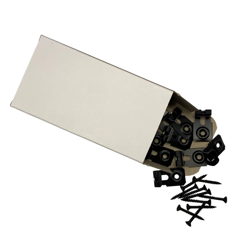 Starter End Clips for WPC/BPC Decking | 8.5mm | Galvanised