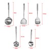 Juego De Utensilios De Cocina De Acero Inoxidable Ik, Rw