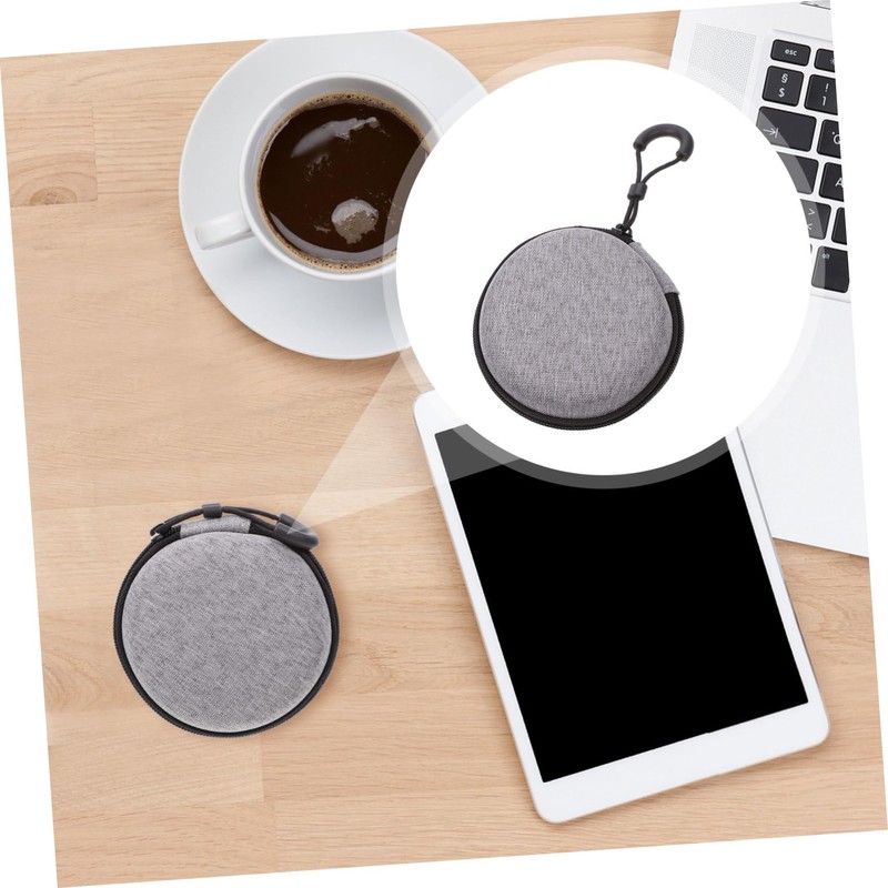 Gatuida 1pc Earbud Holder Storage Bag Practical Key Data Cable
