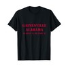 Gainsville Alabama Koordinaten Souvenir T-Shirt