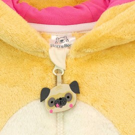 Harry Bear Girls Onesie Pug Yellow 9-10 Years