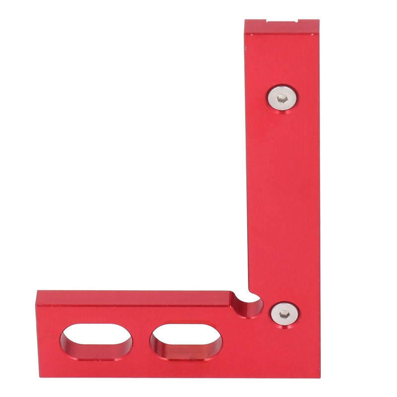 3D Mitre Angle Ruler Aluminum Alloy Professional Red 45 Degree