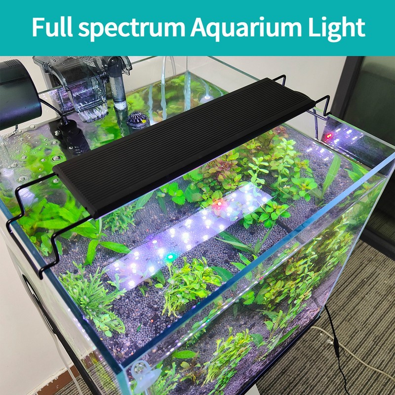 24/7 Lighting Full Spectrum Aquarium Light 18W LED Fish Tank